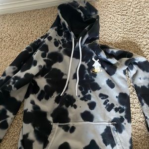 small tie dye hoodie